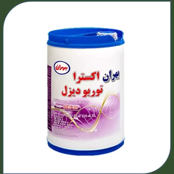 روغن موتور بهران اکسترا توربو دیزل 15W40 CI-4 PLUS/CI-4/CH-4/SL-بیست لیتری