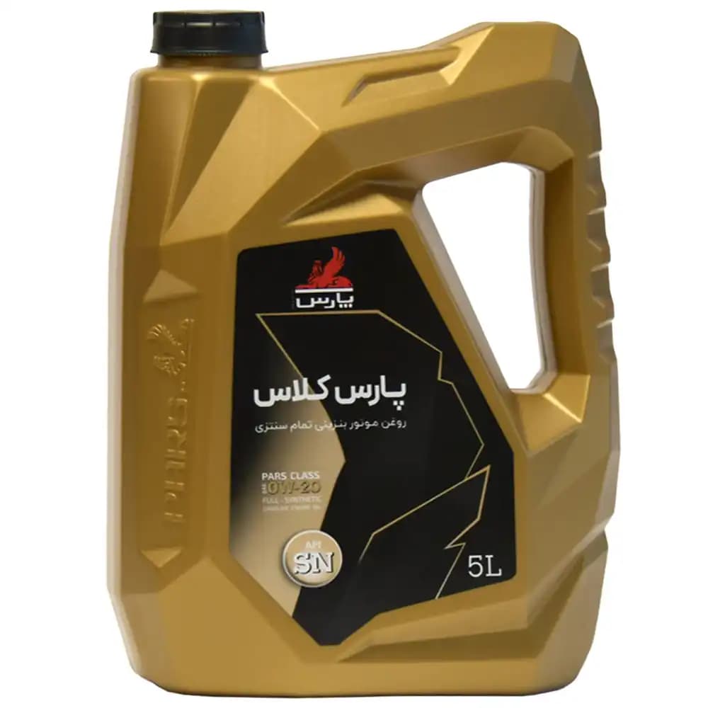 روغن موتور نفت پارس مدل تاپ کلاس ۵W30 SN حجم ۵ لیتر