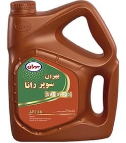 روغن موتور بهران سوپر رانا 0w20 حجم 5لیتر